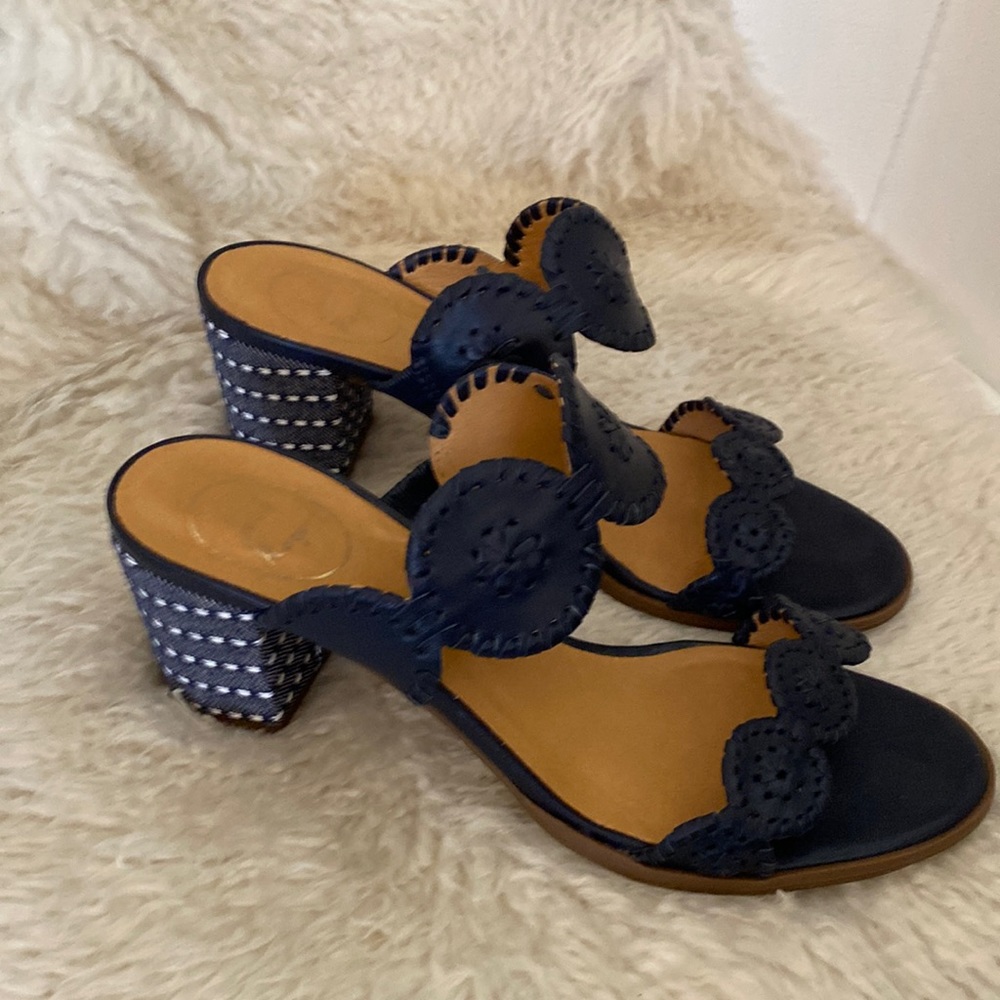 Jack Rogers Lauren Scalloped Strap Sandal